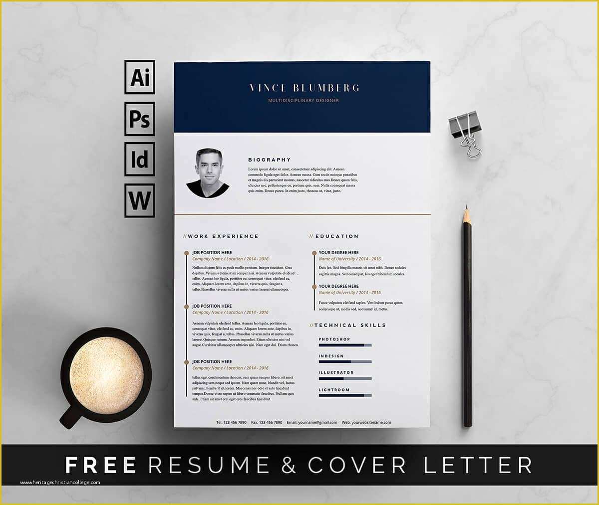 Free Cv Template Word Of Resume Templates for Word Free 15 Examples for Download