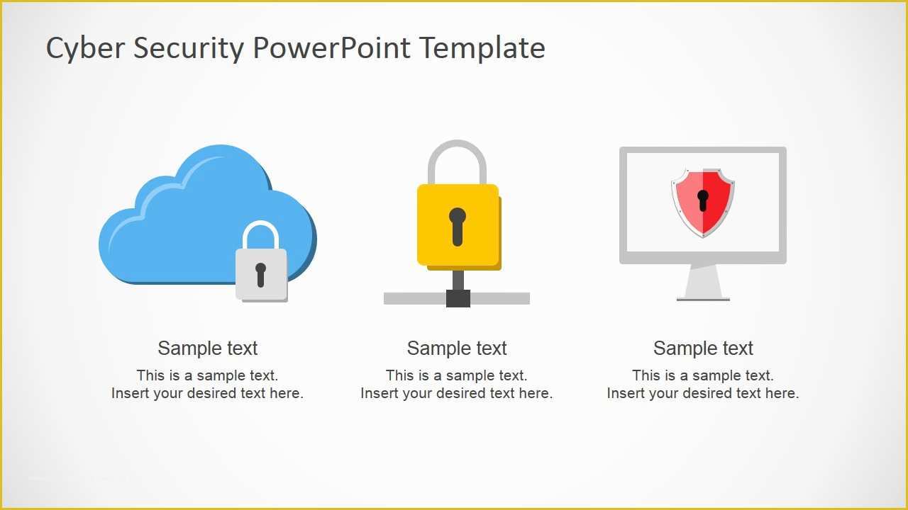 Free Cyber Powerpoint Template Of Cyber Security Powerpoint Template Slidemodel