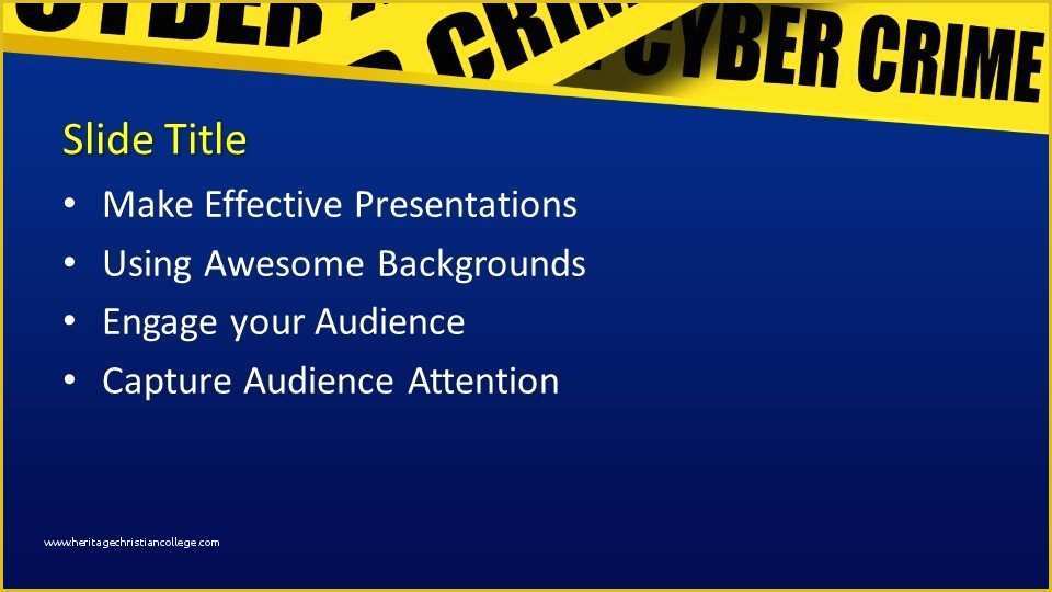 Free Cyber Powerpoint Template Of Free Cybercrime Powerpoint Template Free Powerpoint