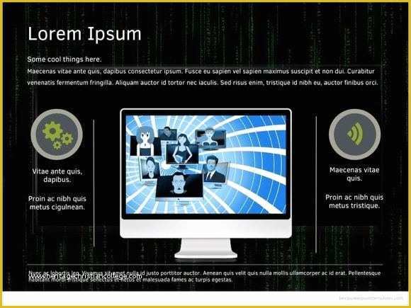 Free Cyber Powerpoint Template Of Puter Security Powerpoint Template Free