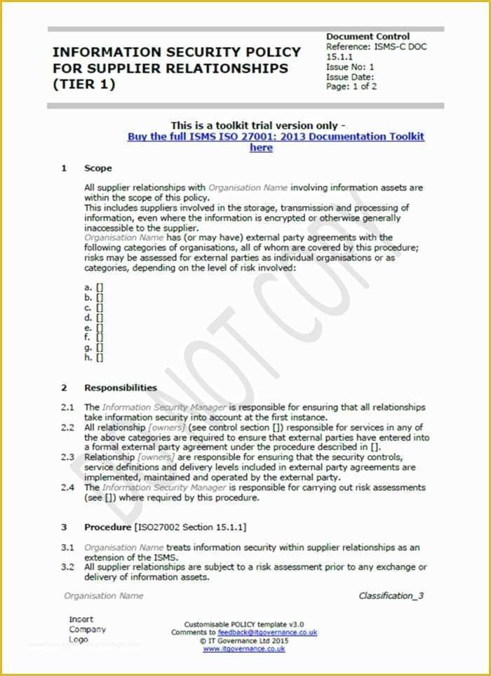 Free Cyber Security Policy Template Of Cyber Security Risk assessment Template Templates
