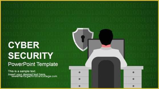 Free Cyber Security Policy Template Of Puter Powerpoint Templates