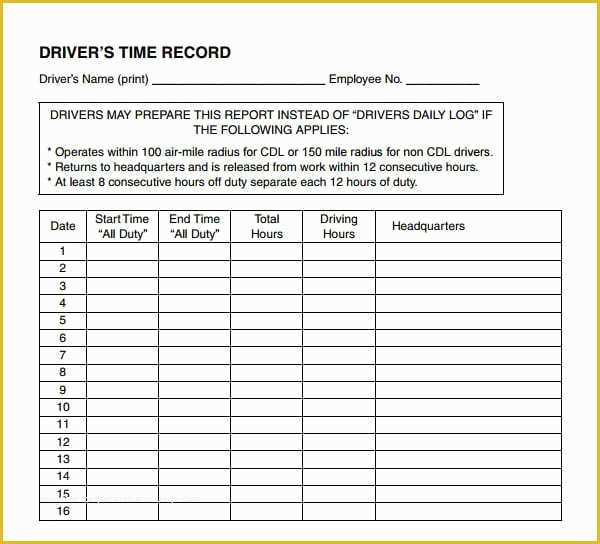 Free Daily Activity Log Template Of 10 Daily Activity Log Templates Word Excel Pdf formats