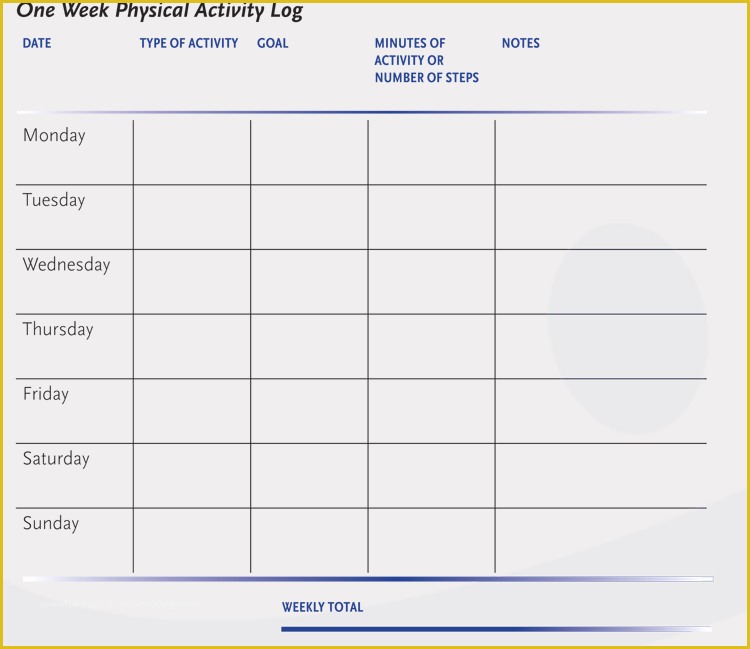 Free Daily Activity Log Template Of 7 Daily Activity Log Templates and Sheets Excel Word Pdf