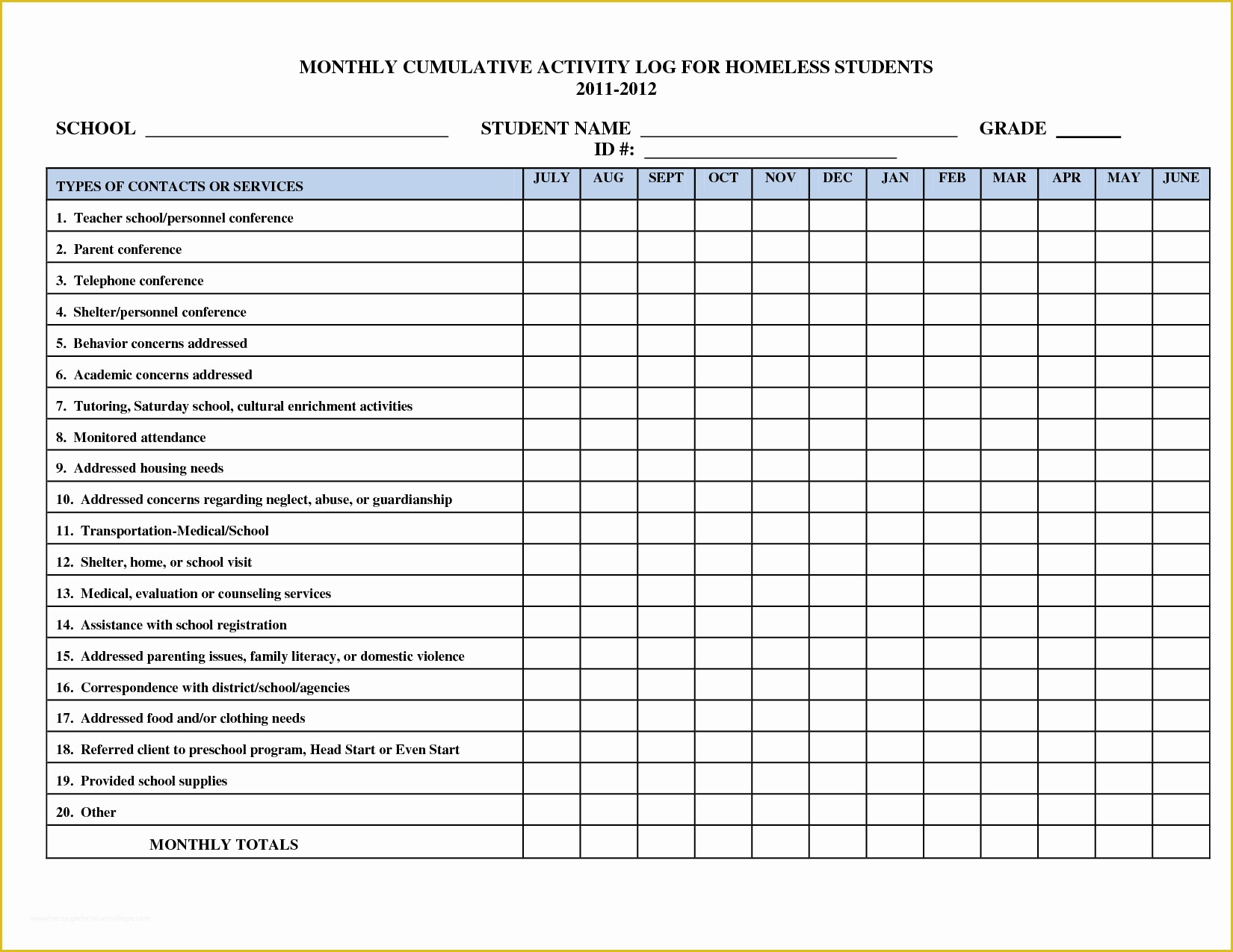 Free Daily Activity Log Template Of Related Keywords &amp; Suggestions for Monthly Activity Log