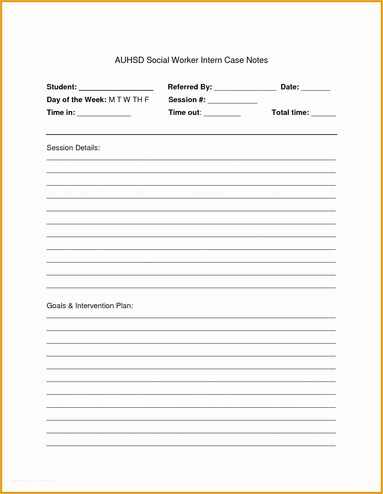Free Dap Note Template Of 99 Case Notes Template Word Notes Template Pdf Dap