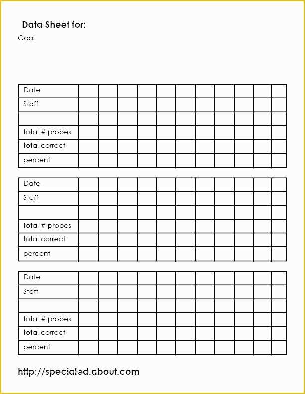 Free Data Chart Templates Of Student Behavior Log Template Chart Design