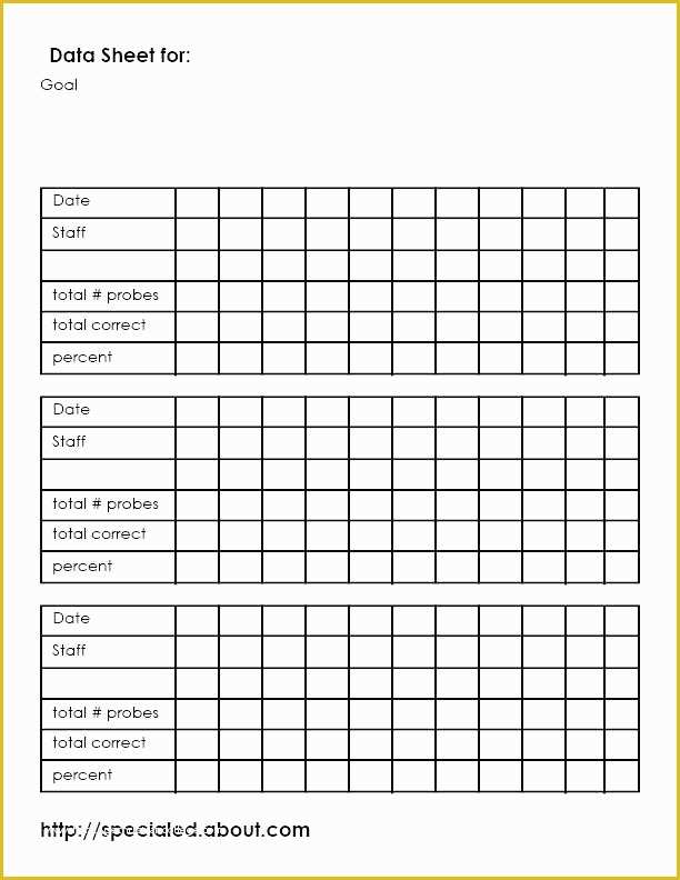 Free Data Chart Templates Of Student Behavior Log Template Chart Design