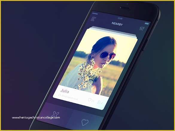 Free Dating App Template Of Dating App – 16 Psd Eps format Download