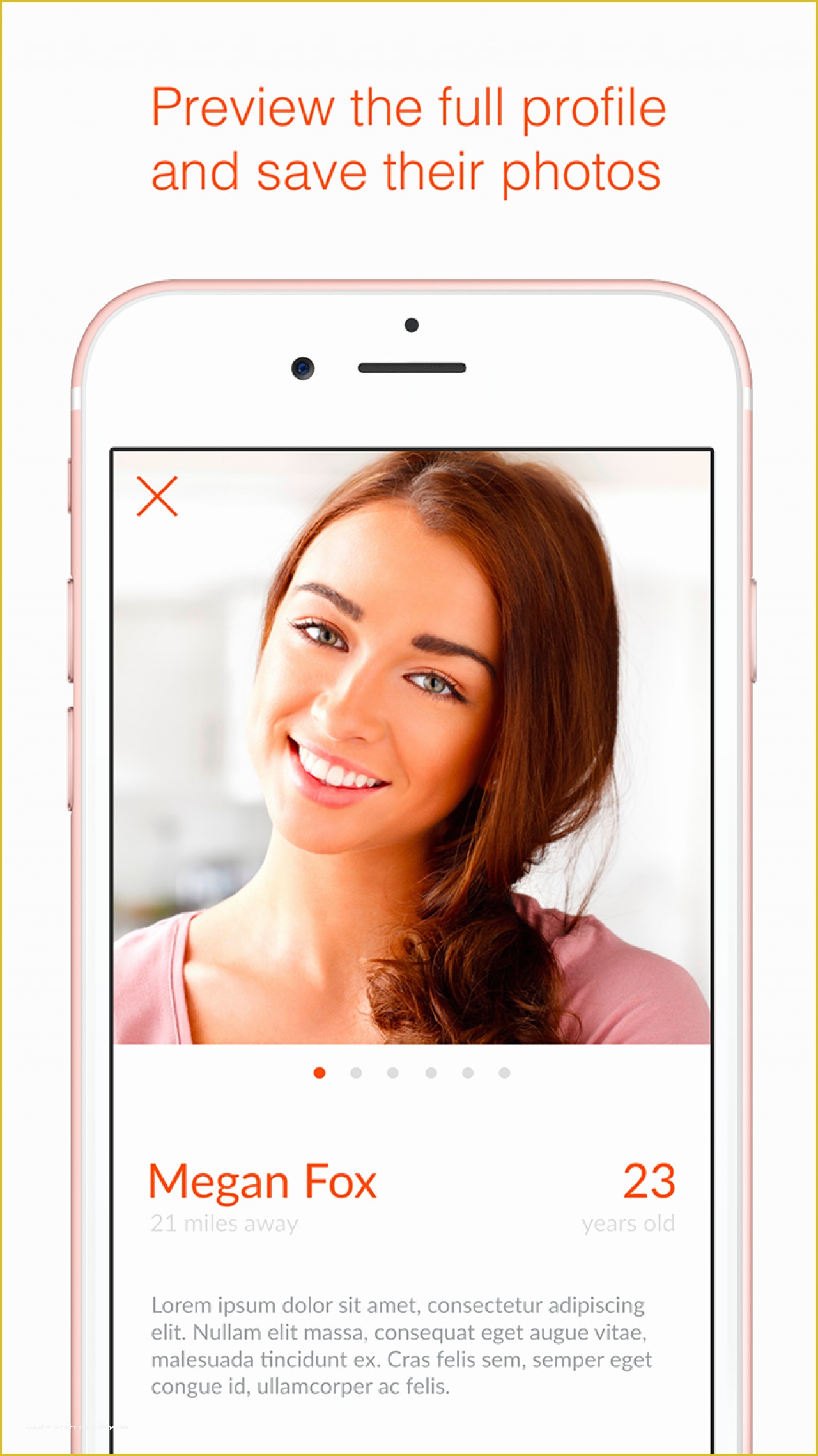 Free Dating App Template Of Dating App 16 Psd Eps format Download