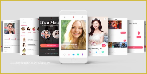 Free Dating App Template Of Tinder Like Dating App Template Ui for Ios and android