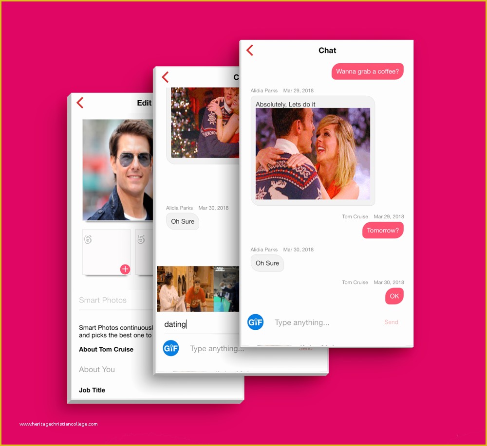 Free Dating App Template Of Tinder Like Dating App Template Ui for Ios and android