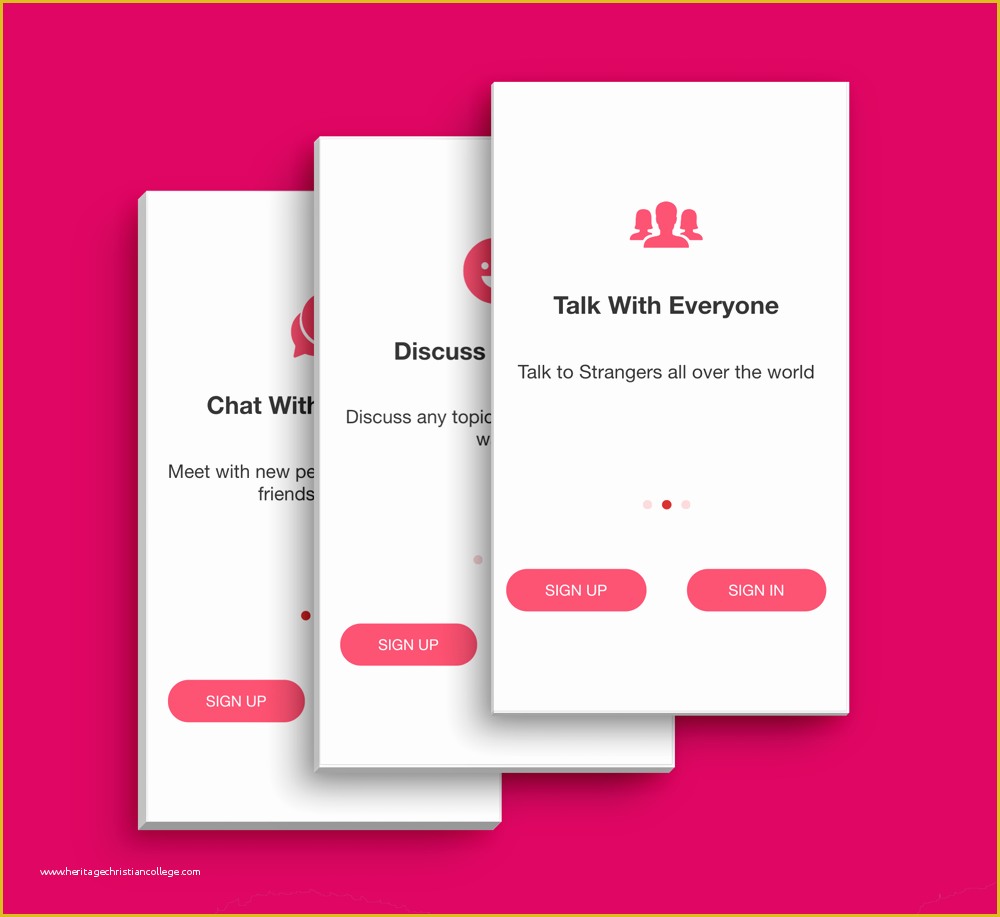 Free Dating App Template Of Tinder Like Dating App Template Ui for Ios and android