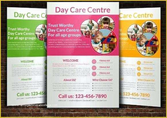 Free Daycare Flyer Templates Of Child Care Flyer Template – athoise