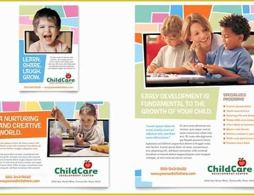 Free Daycare Flyer Templates Of Preschool Kids &amp; Day Care Flyer &amp; Ad Template Design