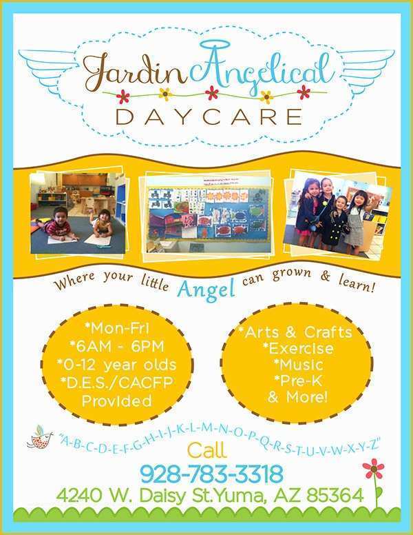 Free Daycare Templates Of 23 Day Care Flyer Templates Free & Premium Download