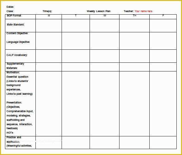 Free Daycare Templates Of 25 Plan Template Word Excel Pdf