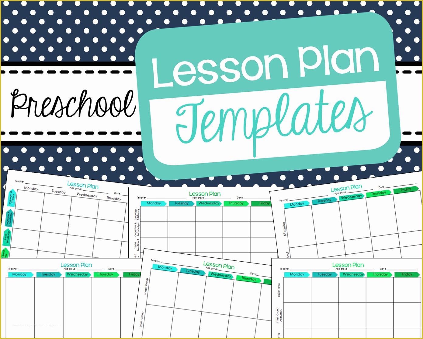 Free Daycare Templates Of Free Preschool Lesson Plan Templates