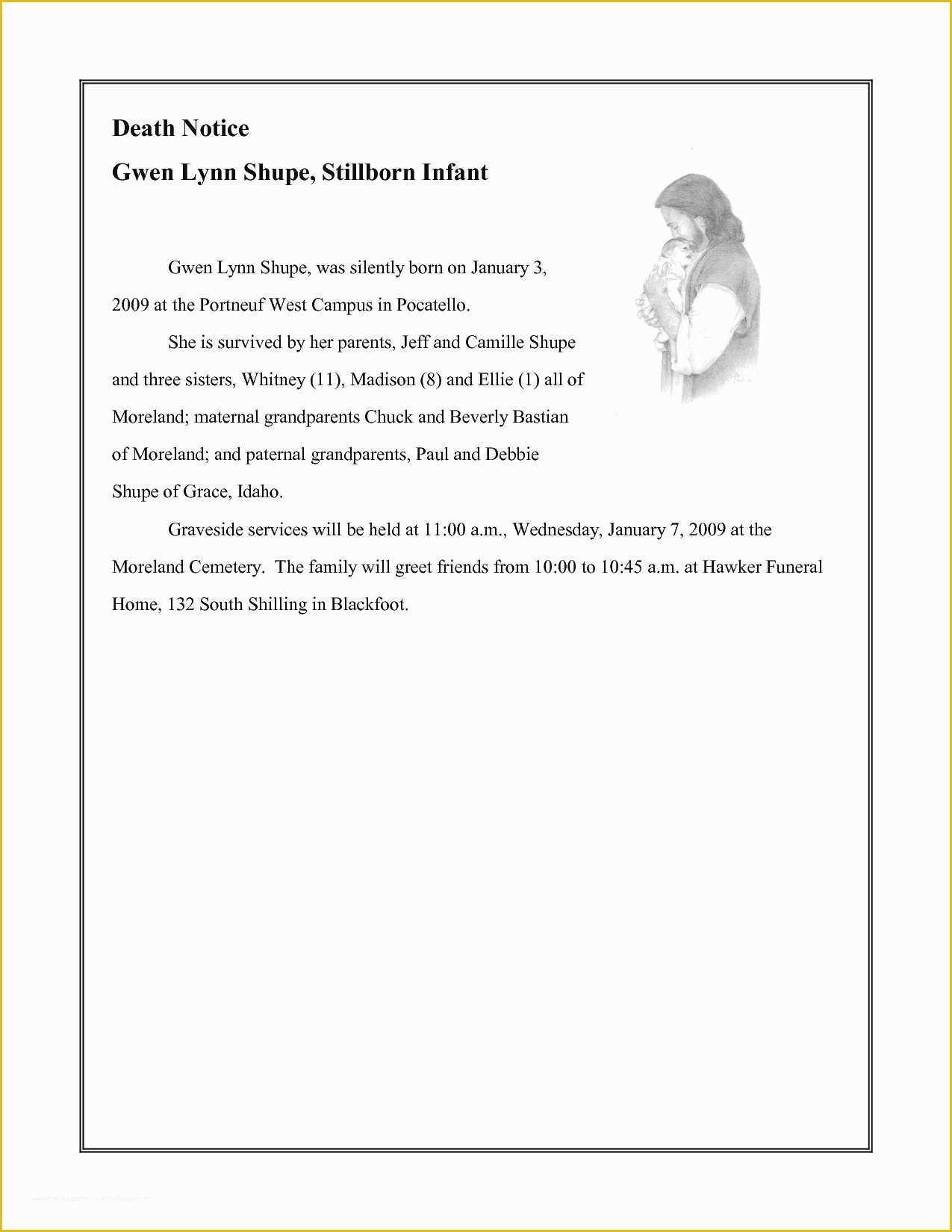 Free Death Announcement Card Templates Of Beautiful Small Prayer Card Template Free