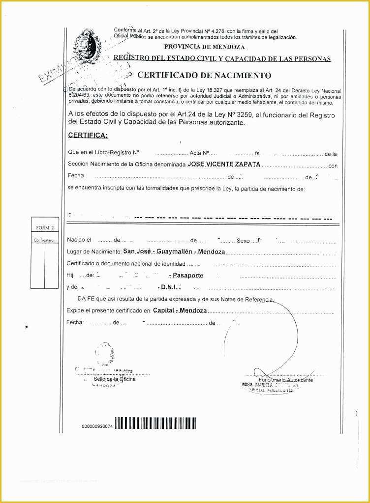 Free Death Certificate Translation Template Of Birth Certificate Translation Template Mexican Marriage