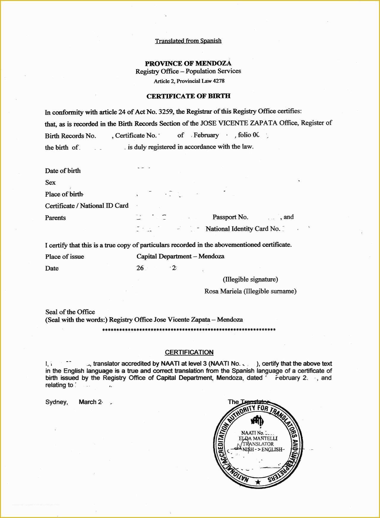 Free Death Certificate Translation Template Of Bridginggap [licensed for Non Mercial Use Only