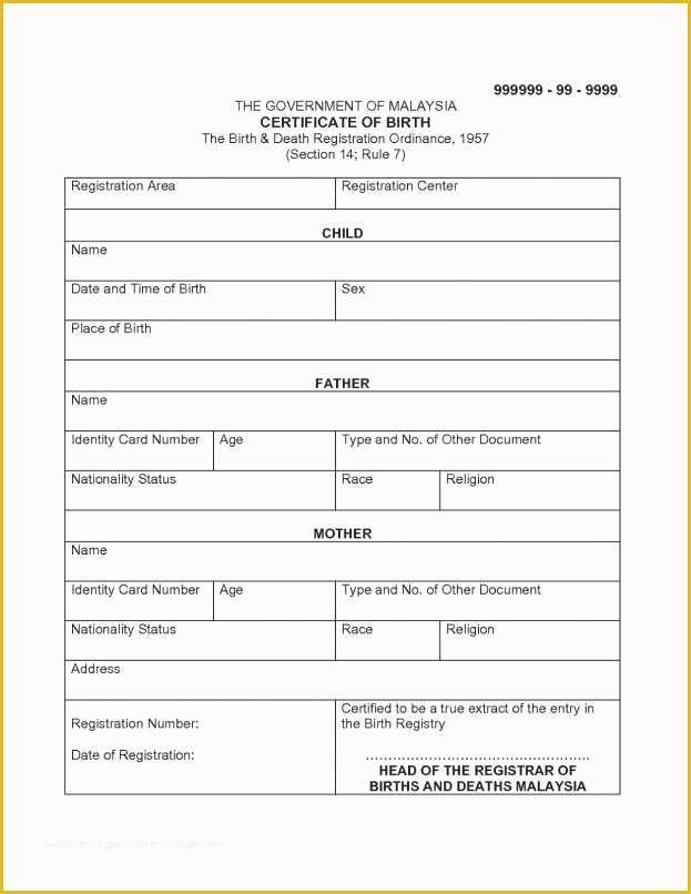 Free Death Certificate Translation Template Of Certificate Translation Template English to Chinese