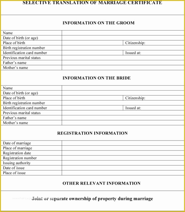 Free Death Certificate Translation Template Of Certificate Translation Template Spanish to English