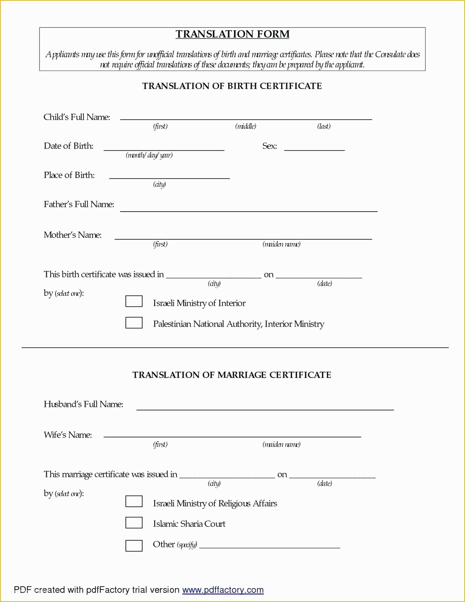 Free Death Certificate Translation Template Of Mexican Death Certificate Template Birth Certificate