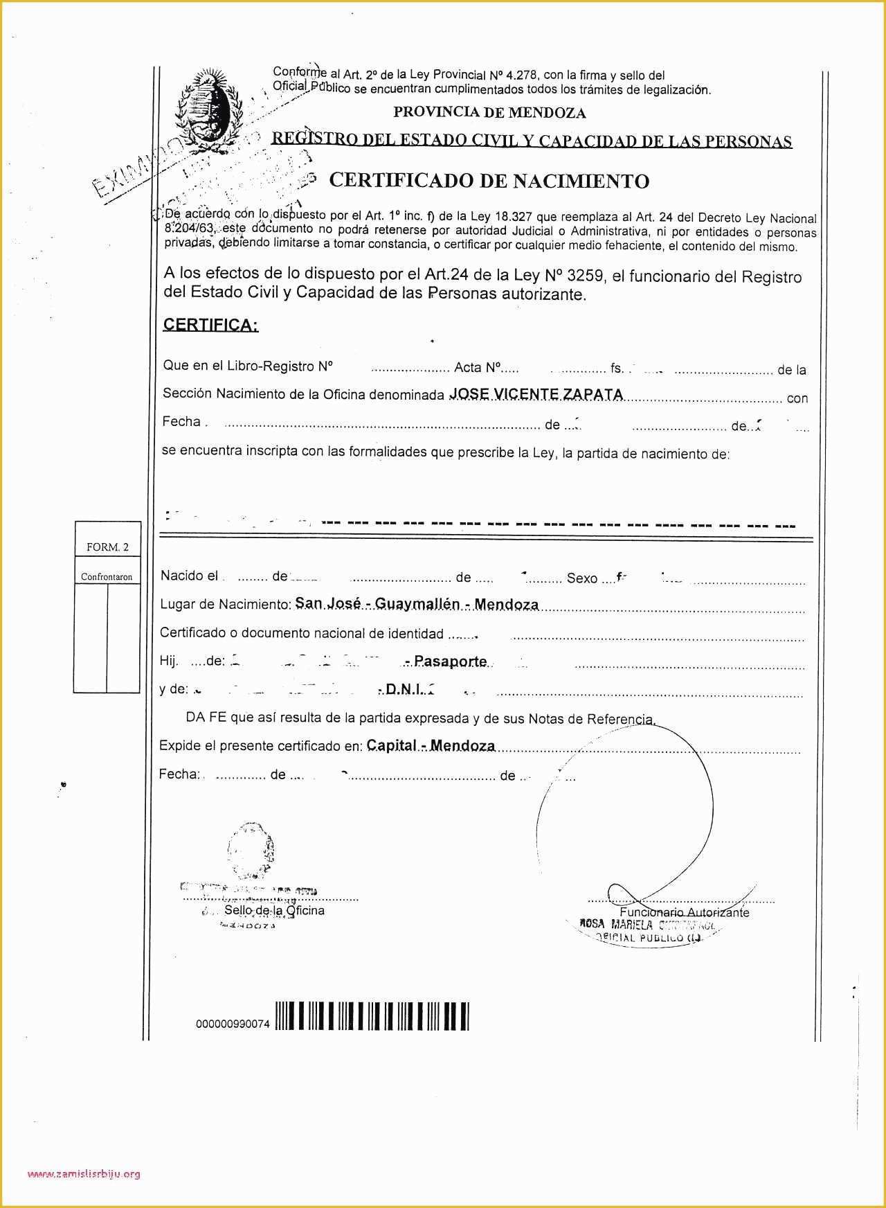 Free Death Certificate Translation Template Of Sample Authorization Letter for Birth Certificate Birth