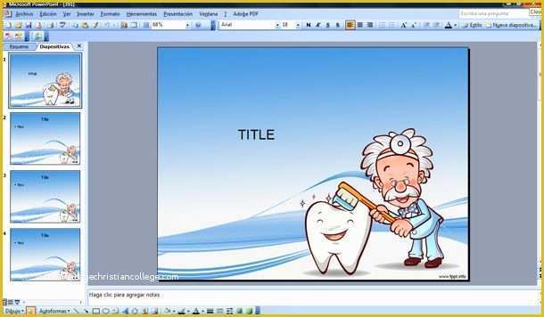 Free Dental Templates Of Dentist Powerpoint Template