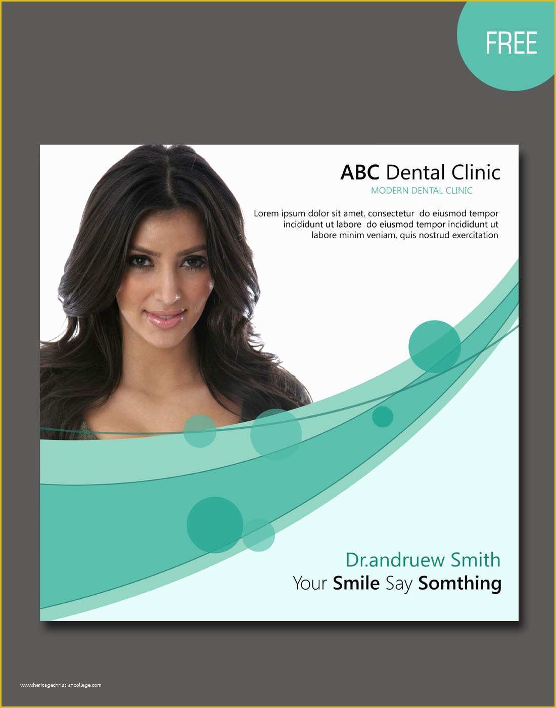 Free Dental Templates Of Free Dental Brochure Template