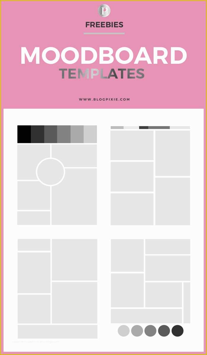 Free Design Templates Of 15 Free Moodboard Templates for Download Designyep