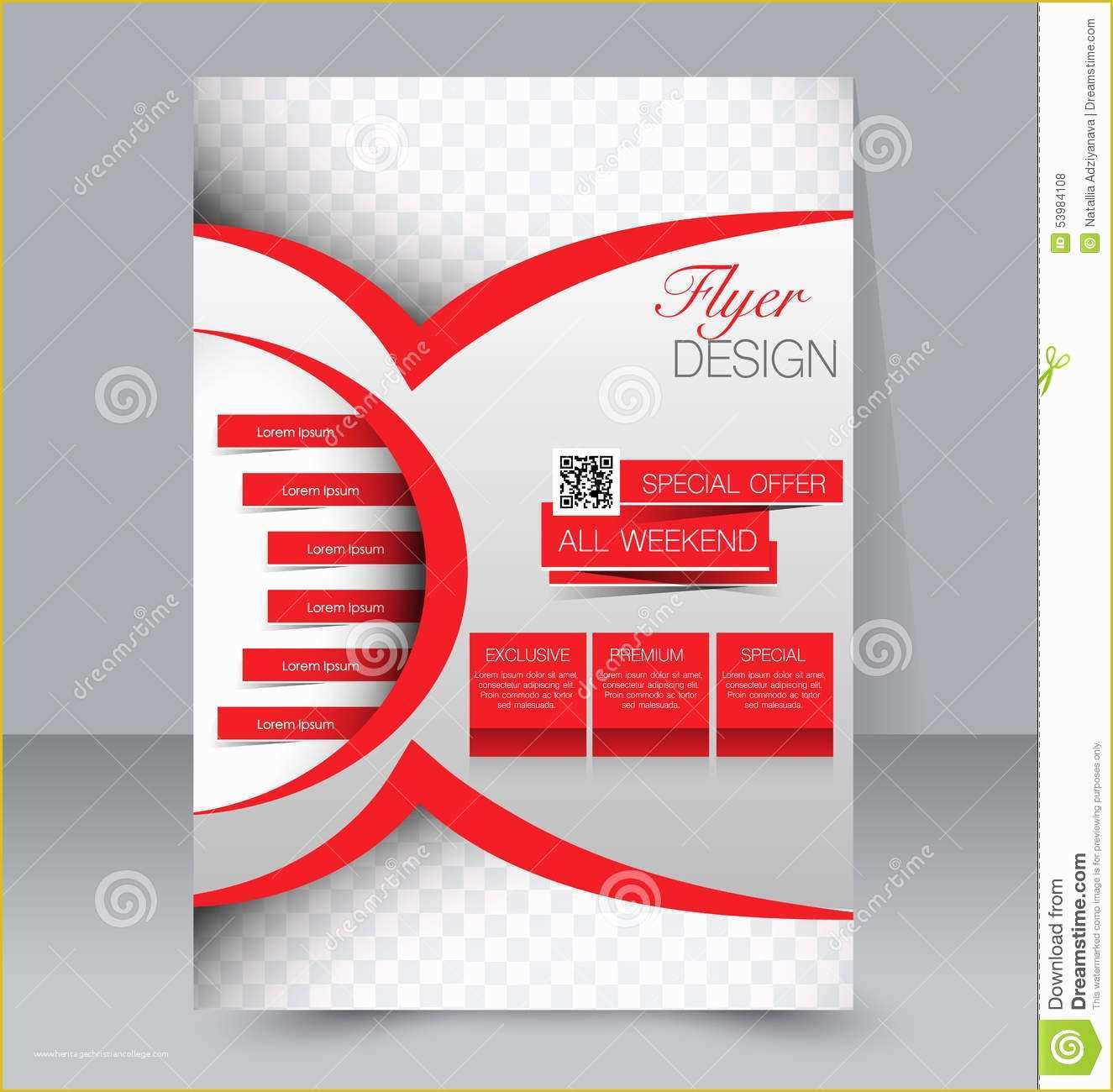 Free Design Templates Of Flyer Template Business Brochure Editable A4 Poster