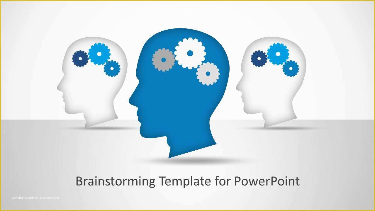 Free Design Thinking Powerpoint Template Of Brainstorming Powerpoint Template Slidemodel