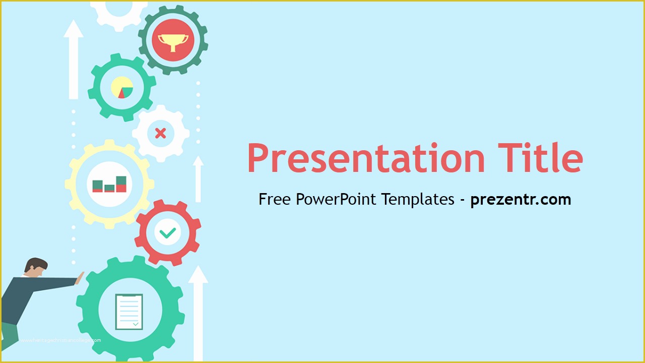 Free Design Thinking Powerpoint Template Of Free Machine Learning Powerpoint Template Prezentr