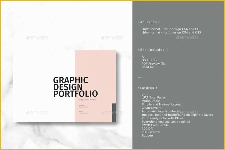 Free Designer Portfolio Template Of Graphic Design Portfolio Template by Adekfotografia