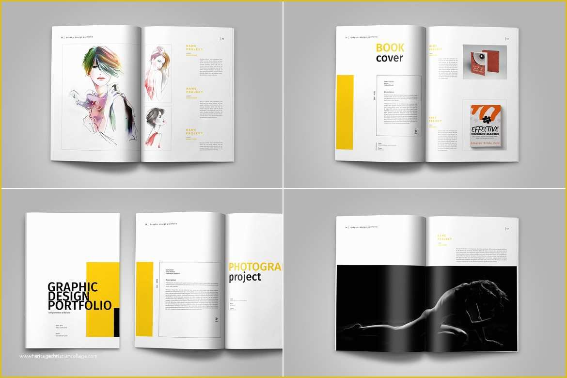 Free Designer Portfolio Template Of Graphic Design Portfolio Template by Tu