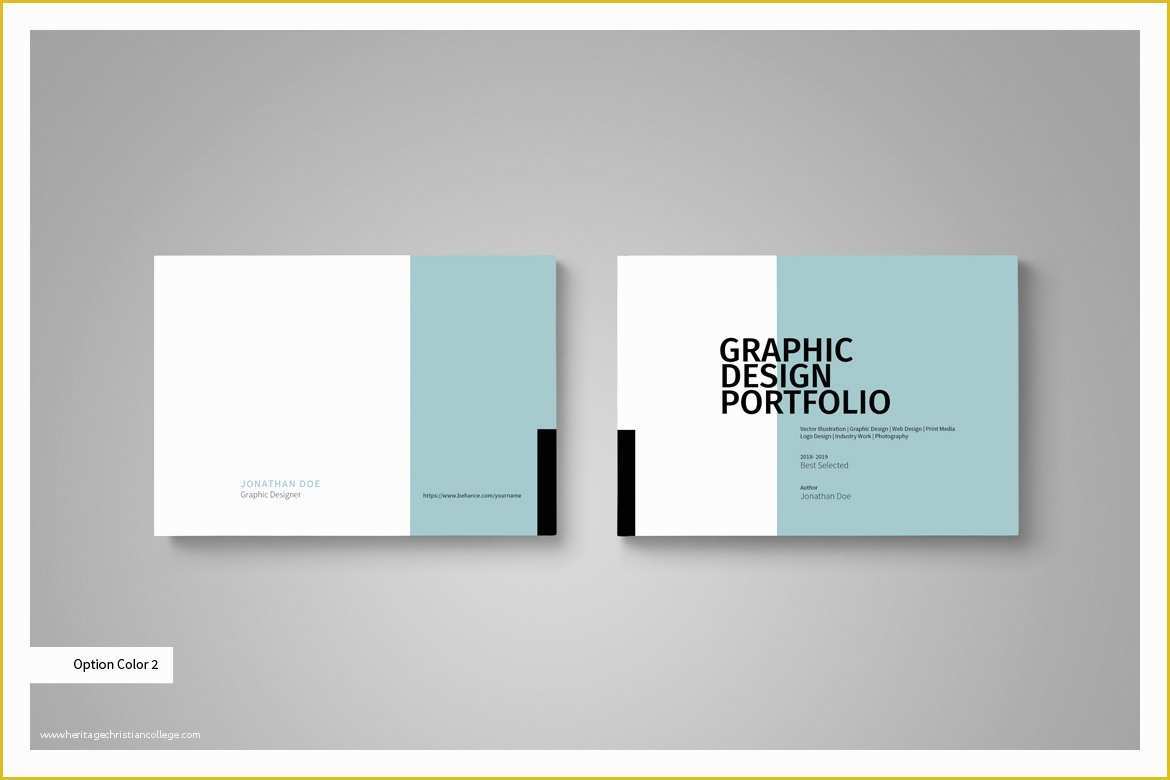 Free Designer Portfolio Template Of Graphic Design Portfolio Template