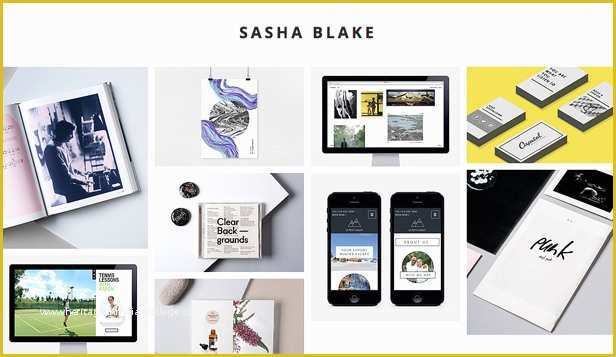 Free Designer Portfolio Template Of Portfolio & Cv Website Templates