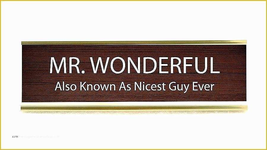 Free Desk Name Plate Template Of Desk Name Plate Template with Glamorous Name Plates for