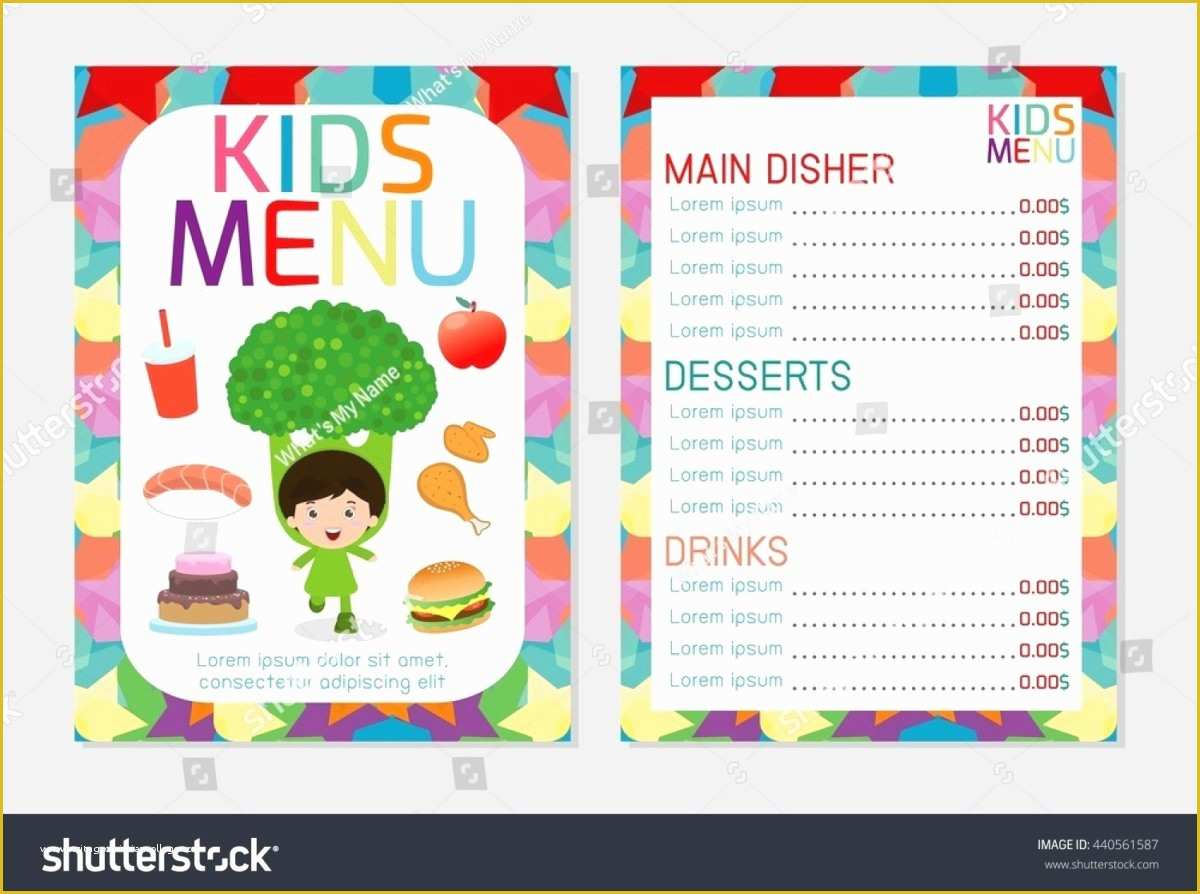 Free Dessert Menu Template Word Of 23 Dessert Menu Template New