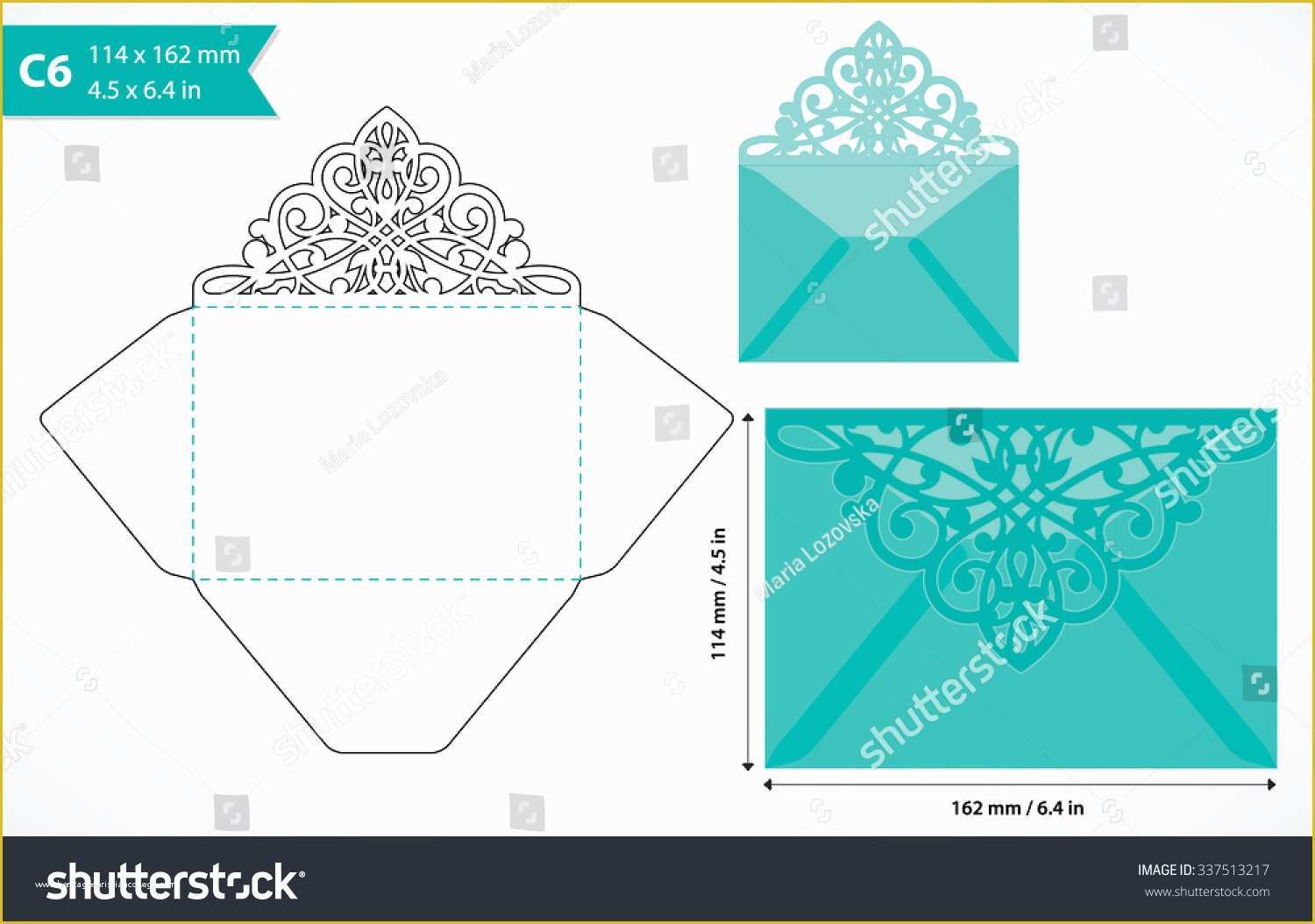 Free Die Cut Templates Of Download Free Envelope Cutting Template Arashitaur