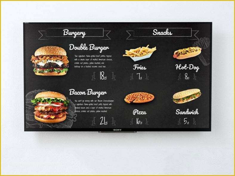 Free Digital Menu Templates Of 14 Restaurant Menu Templates Editable Psd Ai format