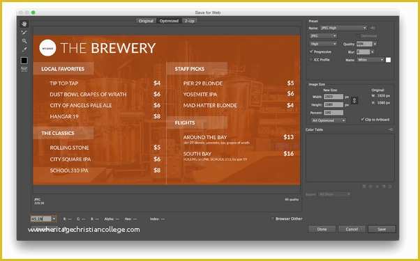 Free Digital Menu Templates Of Design A Digital Menu Board Free Template Included