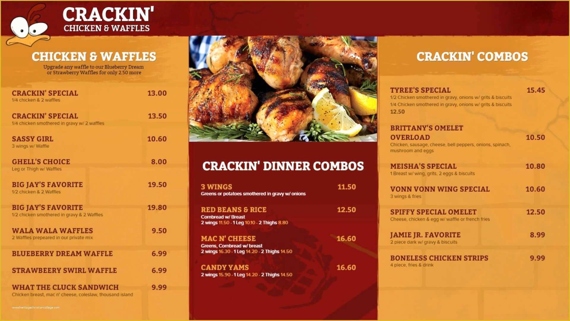 Free Digital Menu Templates Of Diy Digital Menu Board Digital Menu Board Templates Free