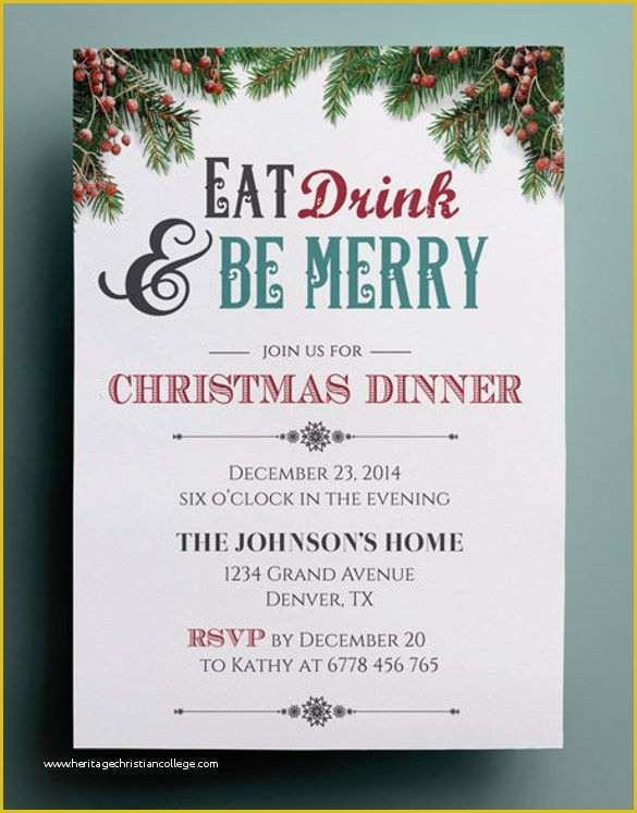 Free Dinner Party Invitation Templates Of 10 Dinner Invitation Templates