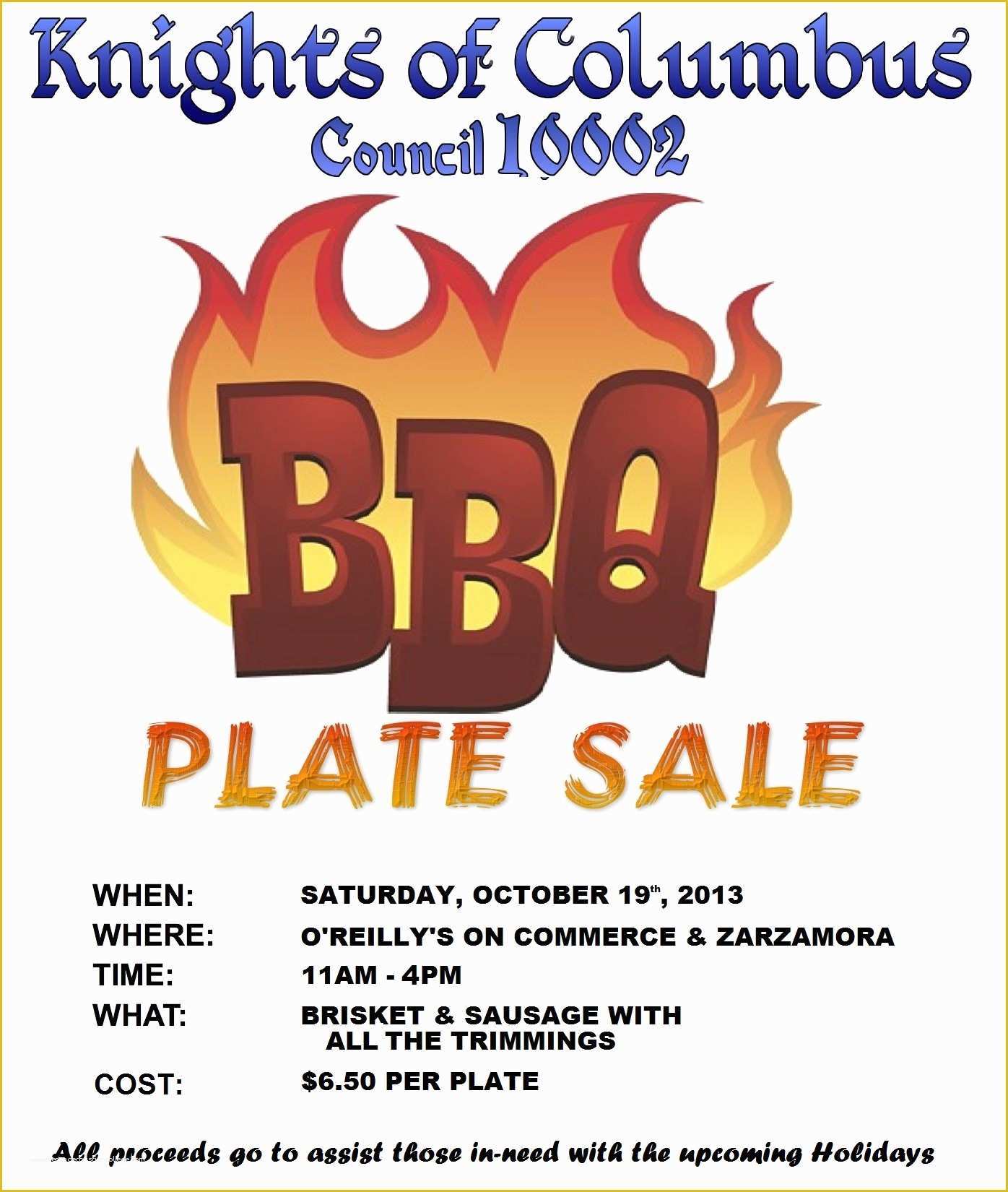 Free Dinner Sale Flyer Template Of 8 Bbq Fundraiser Flyer Template Bbq Plate