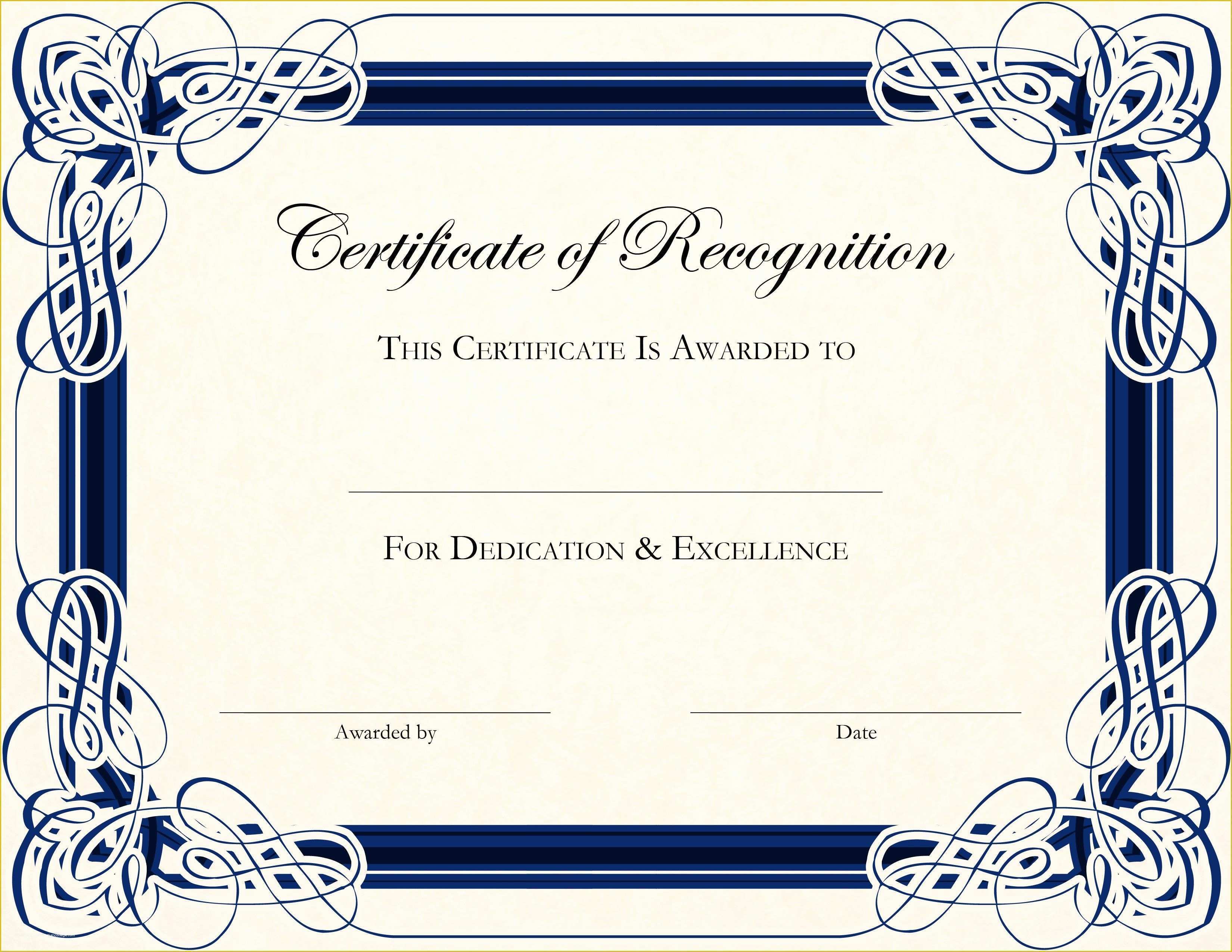Free Diploma Templates Of Free Printable Certificate Templates for Teachers