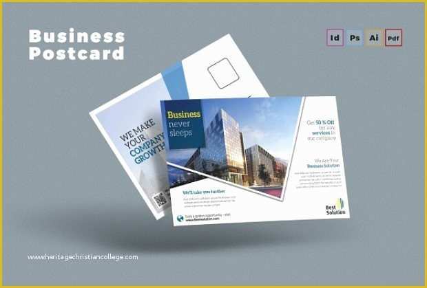 Free Direct Mail Postcard Templates Of 15 Free and Premium Postcard Templates Webprecis