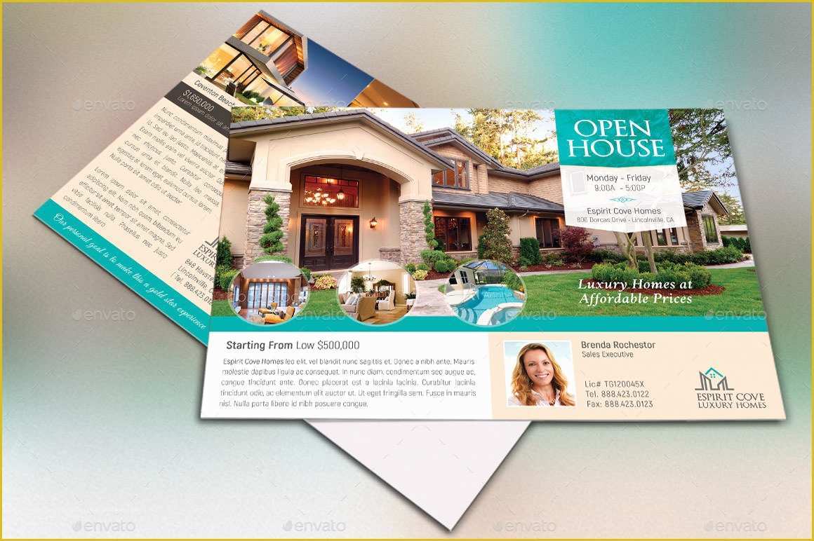Free Direct Mail Postcard Templates Of Real Estate Eddm Postcard Template by Godserv2